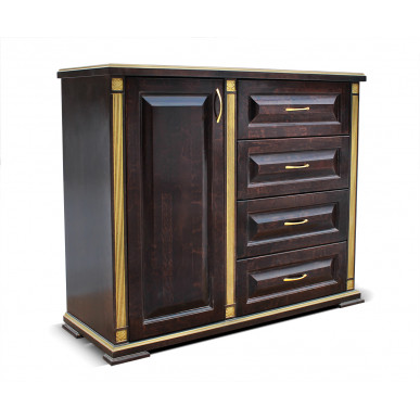 Комод Грета дверка и ящики из дуба